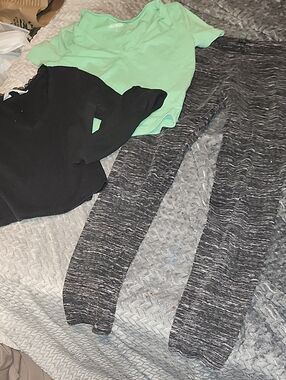 wild fable Kids 3-Piece Set - Mint, Black & Gray Bundle